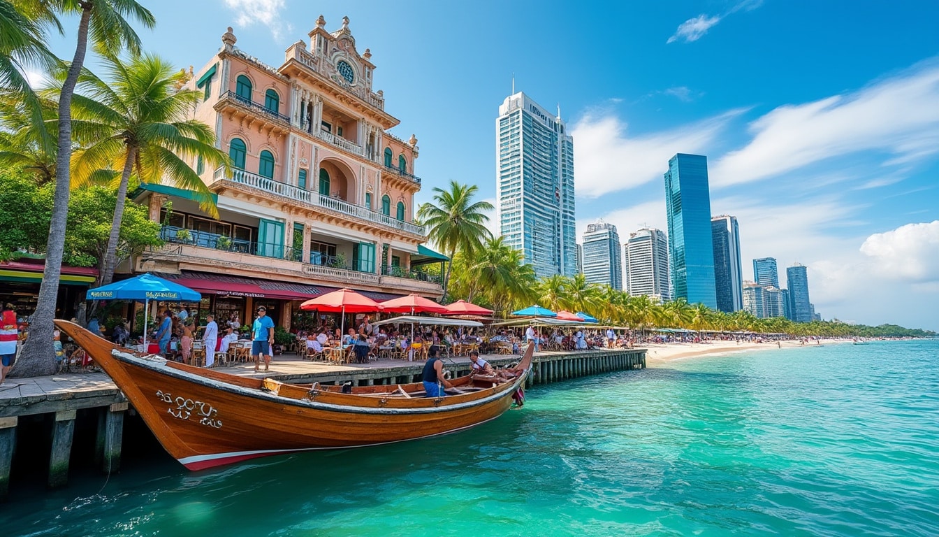descubre información esencial sobre pattaya, la vibrante ciudad costera de tailandia. descubre sus impresionantes playas, vida nocturna animada, atracciones culturales y prácticos consejos de viaje para mejorar tu visita.