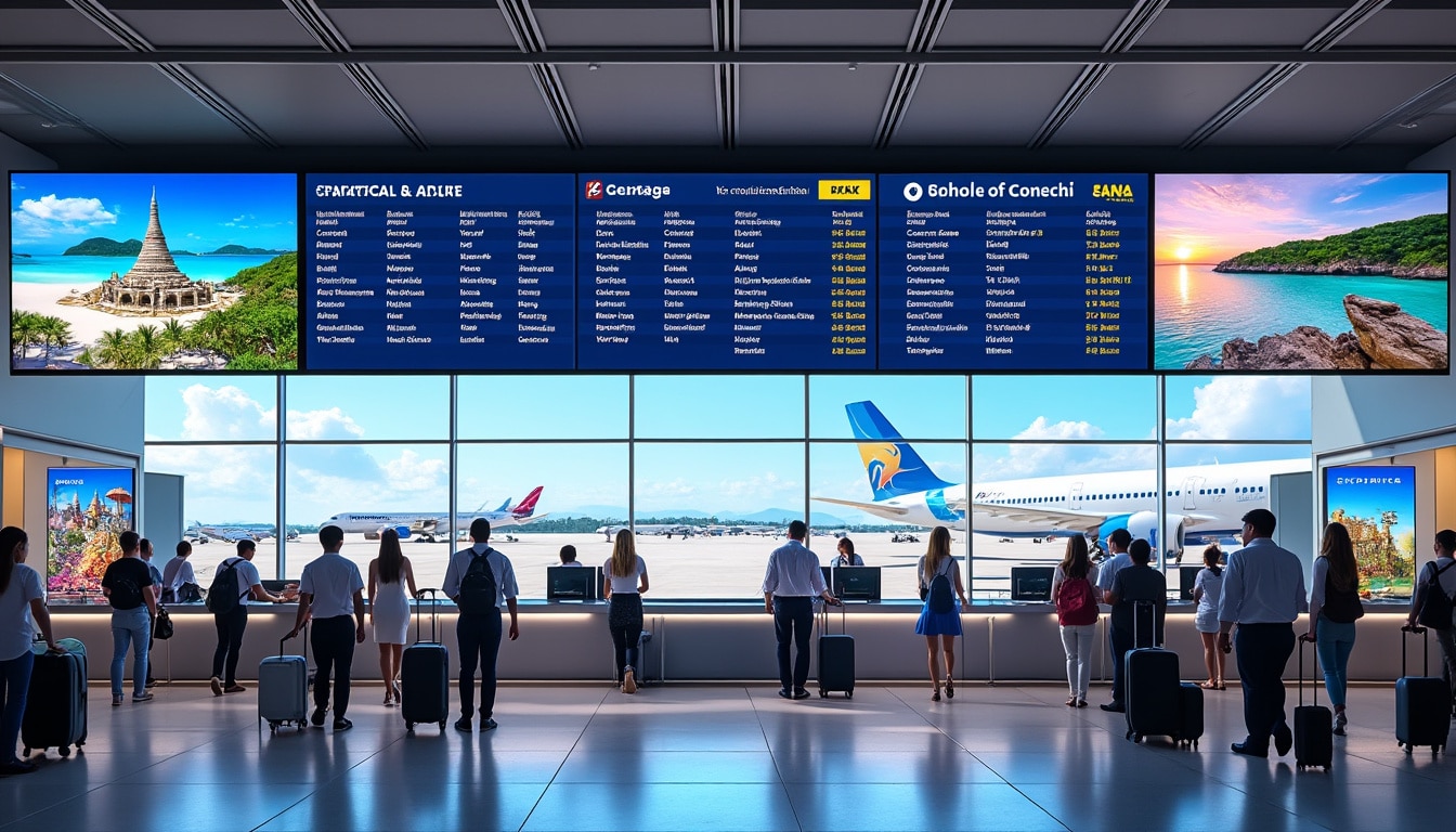 discover the best flights to pattaya with a range of airline options. compare prices, choose your preferred carrier, and explore the vibrant beaches and nightlife of this stunning thai destination.