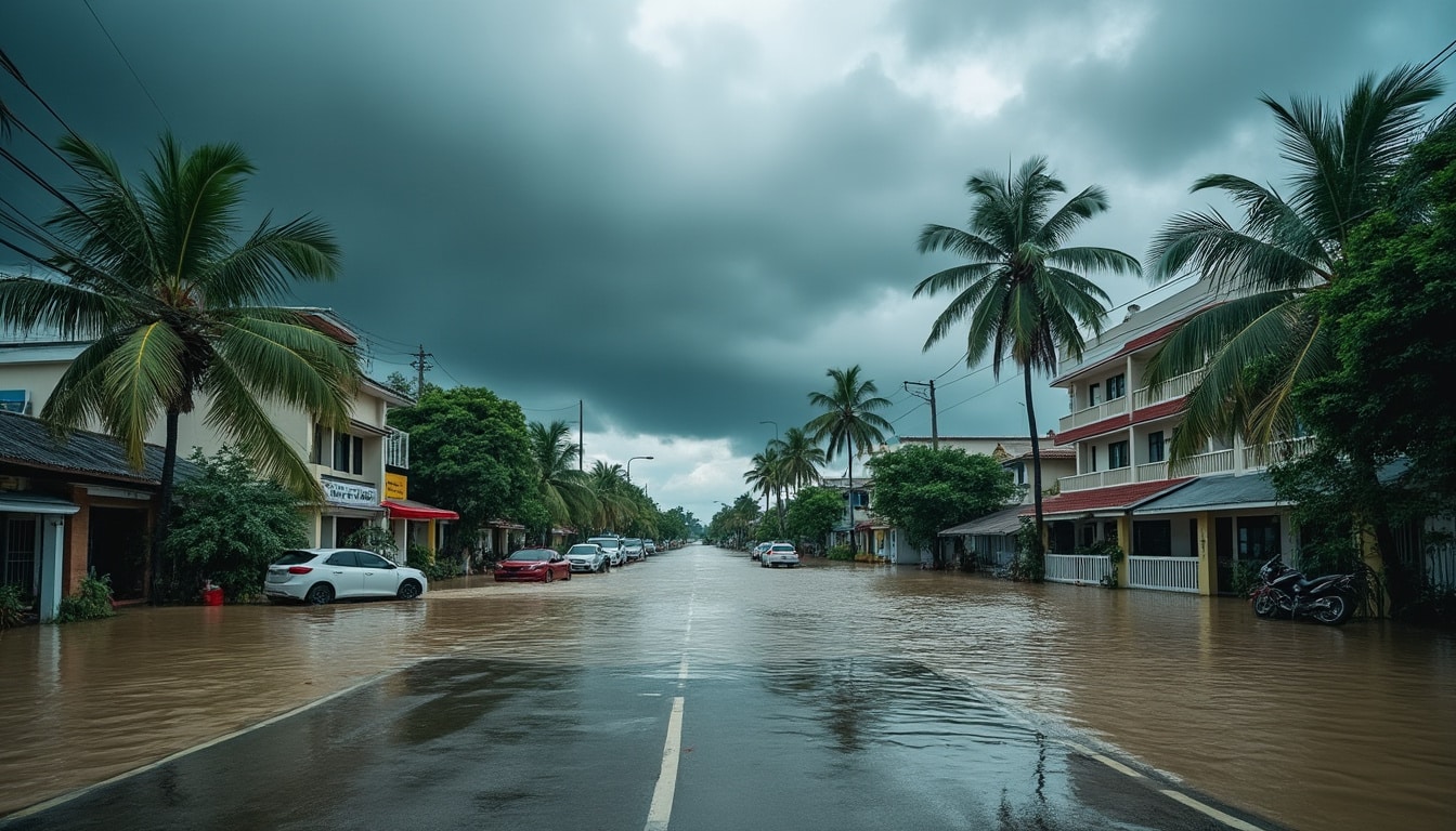 explore the impact of flooding and natural risks in pattaya, thailand. understand the challenges posed by seasonal rains, climate change, and urban development on the vibrant coastal city.