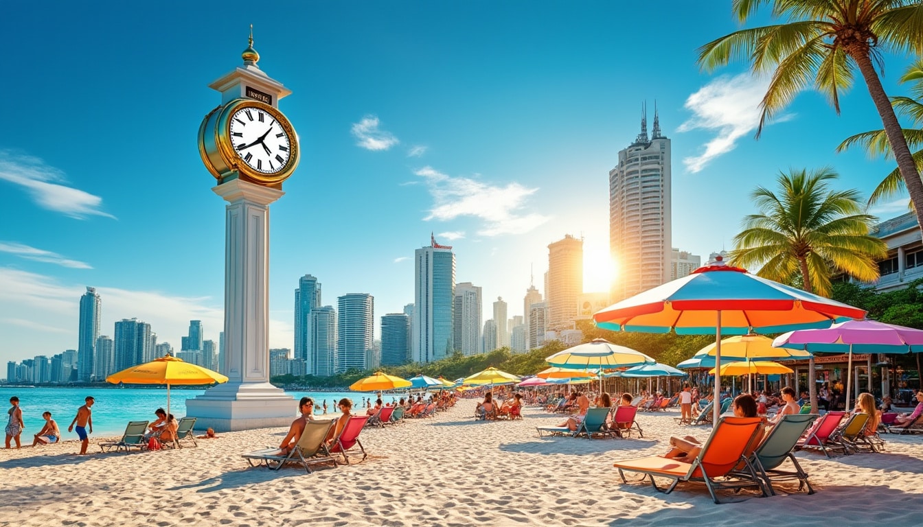 explore the time and time zone in pattaya, thailand. discover the current local time, understand the implications of the indochina time zone (ict), and plan your activities effectively for a seamless experience in this vibrant coastal city.